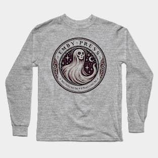 Emby Press Ghost logo Design 2 Long Sleeve T-Shirt